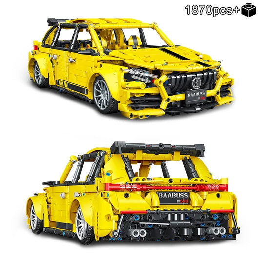 2024 New City Technical Speed Racing Sports Car Building Block Decor Model Assemble Vehicle Bricks Toys For Adult Kids